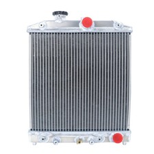 3 Row Radiator for 1992-2001 Honda Civic Del Sol Acura Integra D15 D16 EK EG AT picture