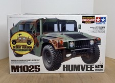 TAMIYA HUMVEE M1025 1/20 SCALE DESERT VERSION 23013 SEMI ASSEMBLED DIECAST MODEL picture