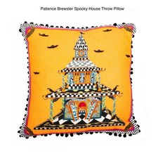 Mackenzie Patience Brewster Spooky House Pillow Childs 20