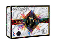 2025-26 Topps INCEPTION Basketball HOBBY BOX (1 AUTO) NBA Brand New Sealed QTY picture
