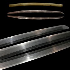 Japanese Samurai Sword Antique Wakizashi Shirasaya Mumei (Unsigned) 19.05 in picture