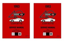 1993 Chevrolet Corvette Factory Shop Service Manual picture