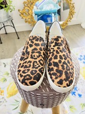 New Stuart Weitzman Daryl Calf-Hair Slip-On Sneakers picture