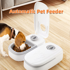 Automatic Pet Feeder Smart Food Dispenser For Cats Dogs Timer Stainless Steel Bo picture