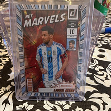 Panini 2025-26 Donruss Road to FIFA World Cup Net Marvels Silver Messi #21 picture