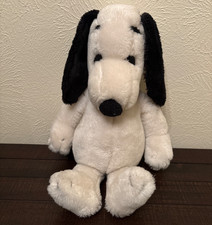 Peanuts Snoopy Dog Plush United Feature Syndicate Vintage 1968 w/Original Collar picture