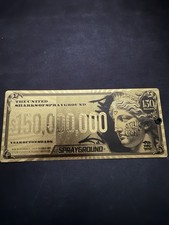 Sprayground Gold Limited Edition Tag 2019 picture