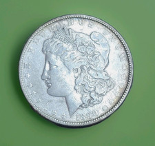 1890-P Morgan Silver Dollar - Phil. Mint - Semi-Key Date - XF/AU -Nice - Bright picture