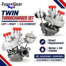 For Ford F150 F-150 2013-2016 3.5L V6 Upgrade Left +Right Turbo Gas Turbocharger picture
