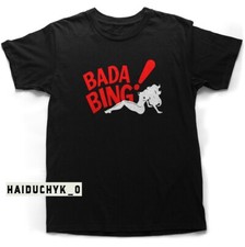 Bada Bing Kult Retro Pop Culture Black Unisex T-Shirt picture