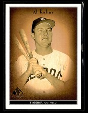 2002 SP Legendary Cuts #1 Al Kaline Card Detroit Tigers picture