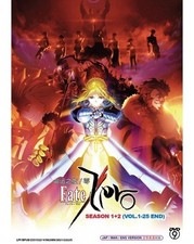 Fate/Zero Season 1+2 (1-25 End) Anime DVD English Audio All Region SHIP FROM USA picture
