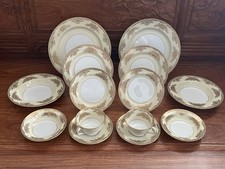 14 Pieces Vintage Noritake Fine China Set For 2 Made In Occupied Japan picture