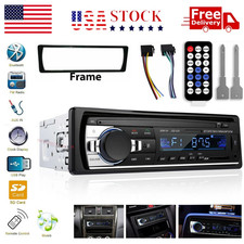 Bluetooth Car Stereo Audio In-Dash FM Aux Input Receiver SD USB MP3 Radio Player picture