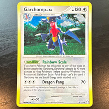 Garchomp Mysterious Treasures 9/123 cosmos Holo Rare EN 2007 DPBP Pokemon MP picture