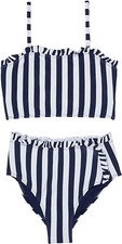 Habitual L68537 Kid's Mini Ruffles Stripe Two-Pieces Girl's Size 12 picture