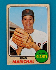 1968 Topps #205 Juan Marichal San Francisco Giants HOF Baseball Card VG/G picture