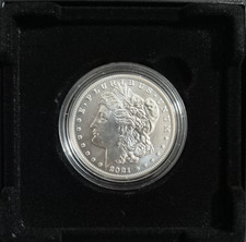 2021-O Uncirculated Morgan Silver Dollar w US Mint OGP Box & COA - New Orleans picture
