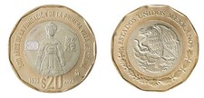 Mexico 20 Pesos, 2023, N #429244, Mint, Commemorative picture