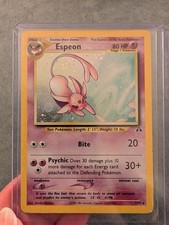 Espeon 1/75 Neo Discovery Holo Pokemon picture