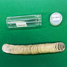 1964-D BU  Roosevelt Dime Roll of 50- $5 Face Value picture