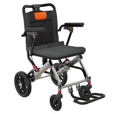Ga.rvee Lightweight Folding Transport Wheelchair 220LB Aluminum picture
