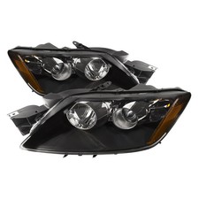 Headlight Pair Halogen Right Passenger Left Driver Fits 07-2011 Mazda CX-7 Black picture