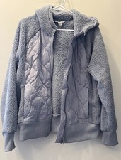 CUTE Athleta XL/T Women’s Apres Tugga Down Jacket in Blue Star picture