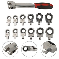 Multi Functional 13pcs Interchangeable Head Ratcheting Wrench Set for Use picture