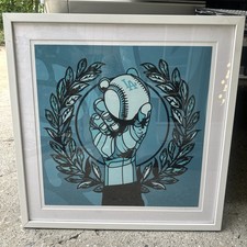 2017 David Flores - LA Dodgers 41/50 Signed Print - First Run - Authentic picture