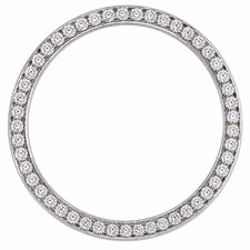 2 Carat Rolex Datejust 36mm Customized Stainless Lab Grown Diamond Bezel picture