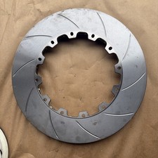 GiroDisc Slotted Rear Rings Fits 911 GT3/GT3 R 991.2 w PCCB Iron Rotor Pad Shape picture