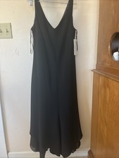 Evan PICONE Dress Black V Neck picture