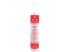 Momentive RTV133 - Adhesive Sealant, GE 10.1oz Cartridge, RTV Silicone, Black picture