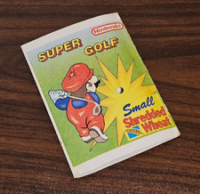 Ex Rare 1992 Nintendo NES Super Golf Shredded Wheat Game Book promo cereal picture