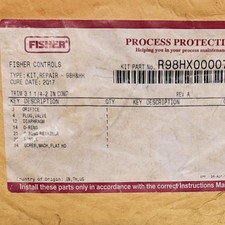 FISHER CONTROLS R98HX000072 VALVE REPAIR KIT picture