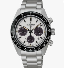 SEIKO Prospex SPEEDTIMER SBDL125 Solar Chronograph White NEW picture