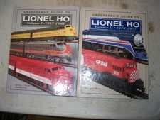 GREENBERG'S GUIDE TO LIONEL HO TRAINS HARDCOVER VOLUME 1 & VOLUME 2 GEORGE HORAN picture