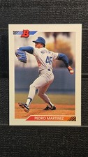 1992 Bowman #82 Pedro Martinez Rookie Red Sox   picture