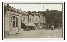 Kilbourn Wisconsin Main Street Standard Postcard picture