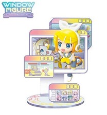 RE-MENT Hatsune Miku Series Window Figure Collection #3 Kagamine Rin Mini Toy picture