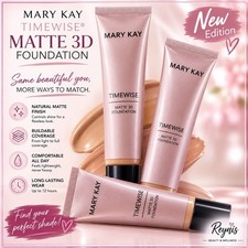 🌸New MK TimeWise Matte 3D Foundation ~Available in 36 Shades 🆕 picture