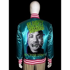 Headgear Classics Wu-Tang Clan Ol Dirty Bastard Got Your Money Satin Jacket M picture