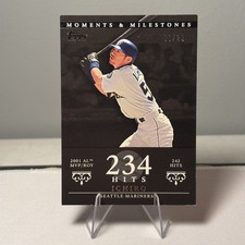 2007 Topps Moments & Milestones Ichiro 234 Hits /29 #6 Mariners picture