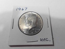 1967 40% SILVER KENNEDY HALF DOLLAR / SMS MINT SET picture