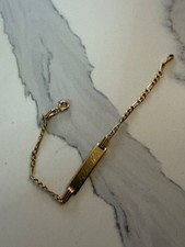 10k solid gold bracelet for little kids picture