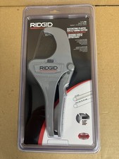 RIDGID RC-2375 Ratcheting Plastic Pipe & Tubing Cutter 30088 1/8-2-3/8 Sealed picture