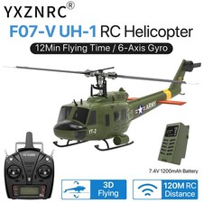 YUXIANG F07-V UH-1 Huey 6-Axis Gyro 6CH 3D Flying Brushless RC RTF Helicopter picture