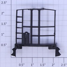 Lionel 6417-7 O Gauge Black Porthole Caboose End Platform picture