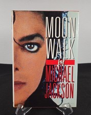 RARE Moonwalk by Michael Jackson Hardcover 1988 Signed and First edition picture